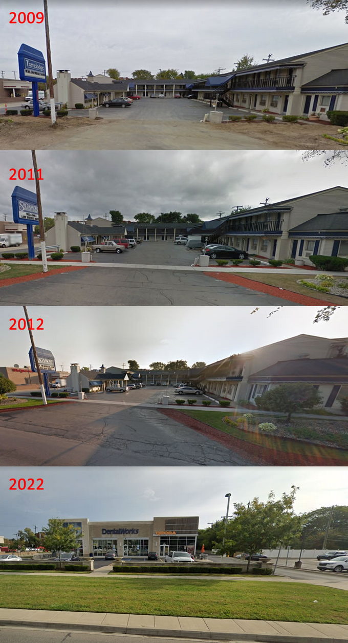 Sagamore Motor Lodge - History Of Street Views (newer photo)